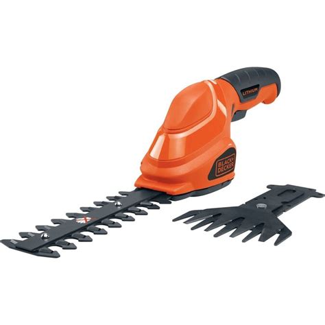 BLACK+DECKER 3.6-Volt 6-in Single Cordless Electric Hedge Trimmer (1-Battery Included) in the ...