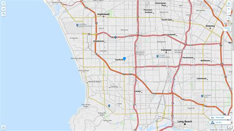 Gardena, California Map