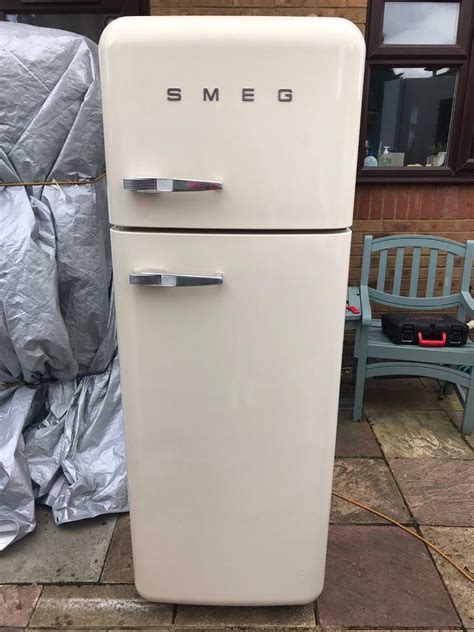 Cream SMEG Retro Style Fridge/Freezer... ** DELIVERY AVAILABLE ** | in Sudbury, Suffolk | Gumtree