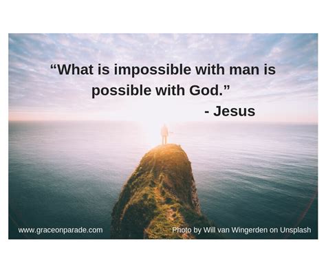 Miracles: God Doing The Impossible