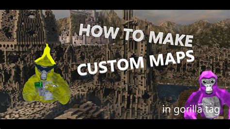 how to make custom maps in gorilla tag - YouTube