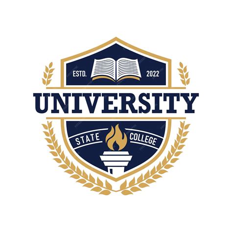 Premium Vector | University education logo design vector template