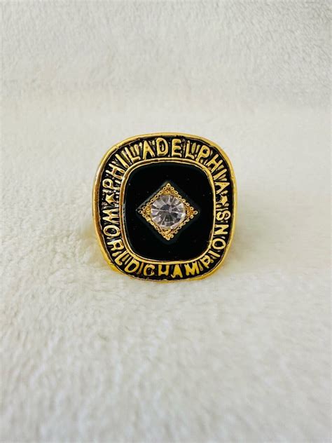 1967 Philadelphia 76ers Championship Ring Replica WILT CHAMBERLAIN, SHIP | EB Sports ...