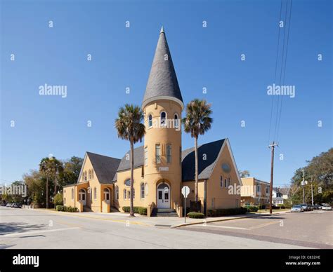 Ancient City Baptist Church, St Augustine Stock Photo - Alamy