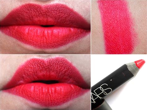 NARS Dragon Girl Velvet Matte Lip Pencil Review, Swatches - Makeup and Beauty Forever