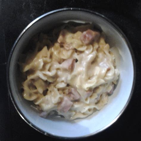 Easy Ham and Noodles