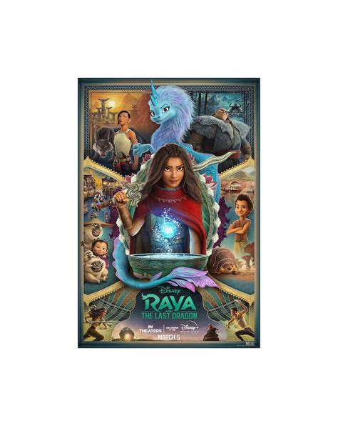 Raya and the Last Dragon Movie Poster Quality Glossy Print - Etsy