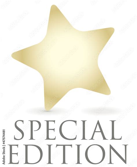 Logo special edition Stock Vector | Adobe Stock