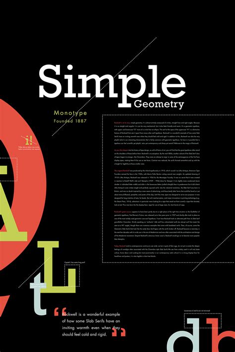 Rockwell Font Study :: Behance