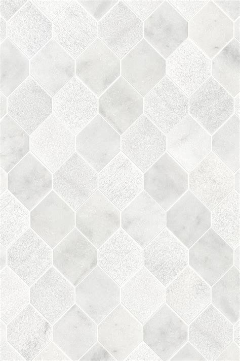 White Geometric Marble Backsplash Tile ( Modern Look! ) Marble Tile ...