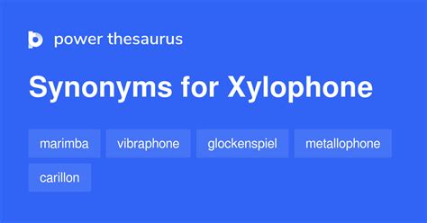 Xylophone synonyms - 224 Words and Phrases for Xylophone