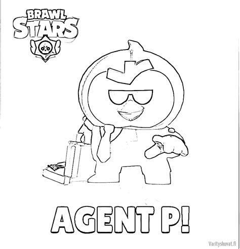 55 Top Images Brawl Stars Mr P Coloring Pages / Coloring Pages Mr. P ...