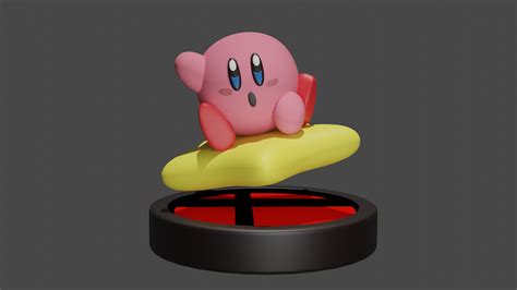 ArtStation - Amiibo Kirby Concept