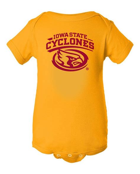 Iowa State Cyclones Infant Onesie - Cy The ISU Cyclones Mascot Swirl ...