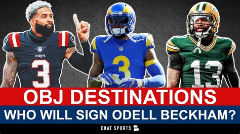 Odell Beckham Destinations: Top 10 NFL Teams That Could Sign OBJ In 2022 NFL Free Agency - YouTube