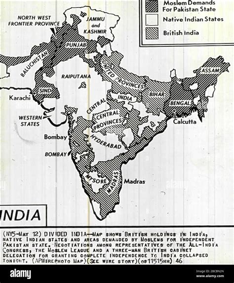 Bengal Map Before Partition