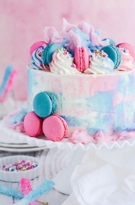 Cotton Candy Layer Cake - The Cake Chica