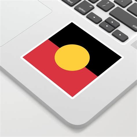 Buy Australian Aboriginal Flag Sticker by flagsoftheworld. Worldwide ...