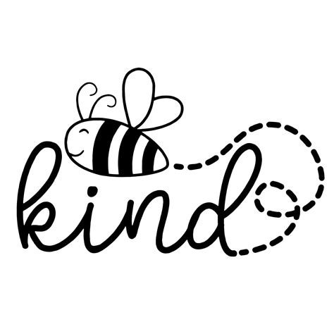 Bee Kind Svg Kindness Svg Be Kind Svg Bee Svg Ai Eps Etsy | My XXX Hot Girl