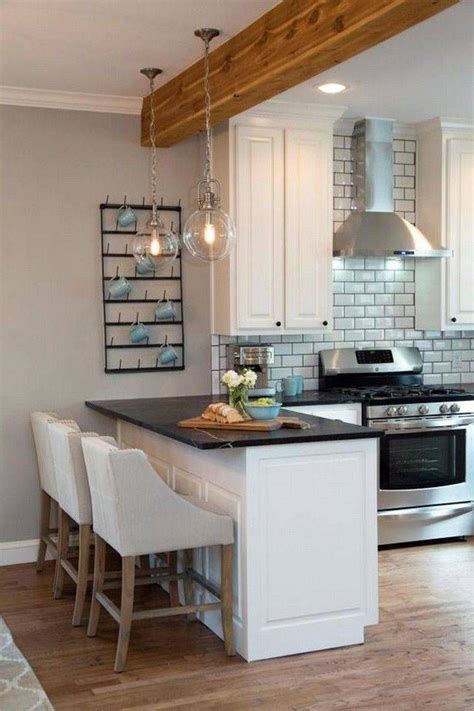 40+ Awesome Kitchen Breakfast Bar Ideas — How To Fit Into The Interior ...