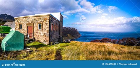 The Storr Lochs Hydroelectric Power Station Nestled Under the Mountains of the Trotternish ...