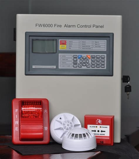 Building Fire Alarm Control Panel Addressable Fire Detection Home Alarm System - China Smoke ...
