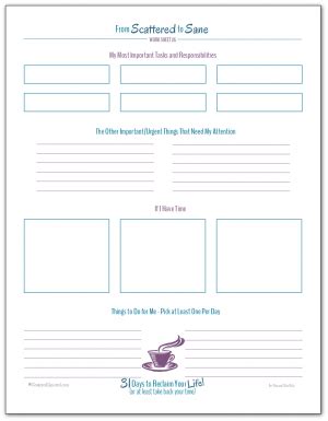 Printable Time Management Sheets – planner template free