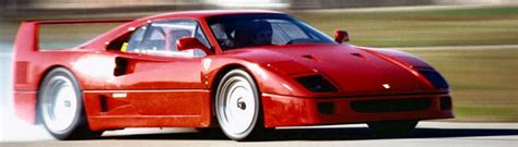 Ferrari F40 Price, Specs, and Production | Continental AutoSports Ferrari