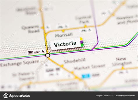 Victoria Station Manchester Metro Map Stock Photo by ©aliceinwonderland2020 411914162