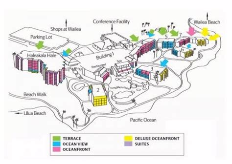 Wailea Beach Resort Map - Sayre Courtnay