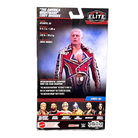 Mattel WWE Elite series 101 Cody Rhodes Action Figure – The secret toy ...