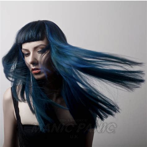 After Midnight Blue Amplified Hair Colour Dye | Manic Panic UK