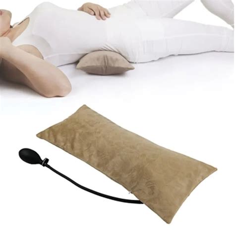 Tcare Multifunctional Portable Air Inflatable Pillow for Lower Back Pain,Orthopedic Lumbar ...