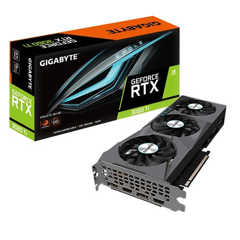 GIGABYTE RTX 3060TI EAGLE OC D6X 8GB DDR6X 256BIT GRAPHICS CARD | GV ...