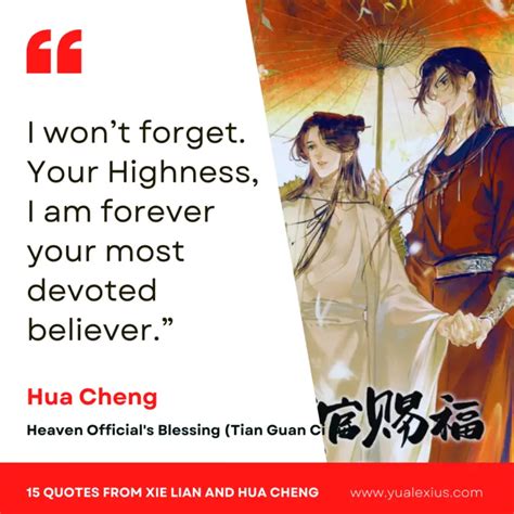 15 Heaven Official’s Blessing Quotes from Hua Cheng and Xie Lian to ...