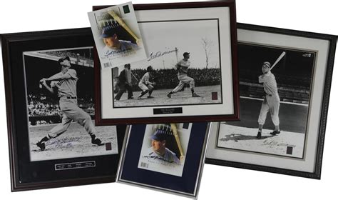 Nice Ted Williams Autograph Collection (7)