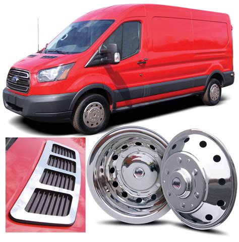 RealWheels Enhances Ford Transit with Stainless Steel Simulators and Trim