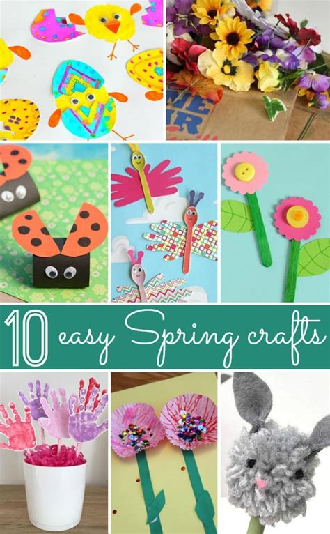 30 Ideas for Easy Spring Crafts for toddlers - Home, Family, Style and ...