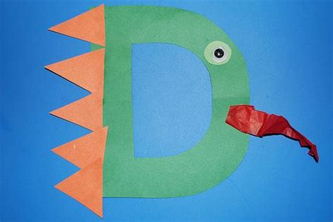 D is for Dragon | Dragon crafts, Letter a crafts, Letter d crafts