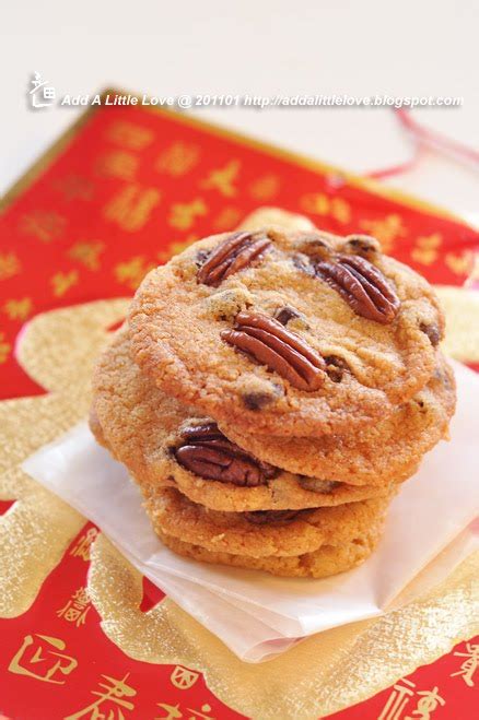 Add a Little Love: Chocolate Pecans Cookies