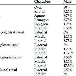 Anatomical variation in the foramen magnum and hypoglossal canal. | Download Scientific Diagram