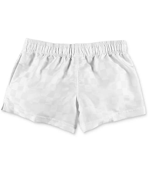 Umbro Checkerboard White Athletic Shorts | Zumiez