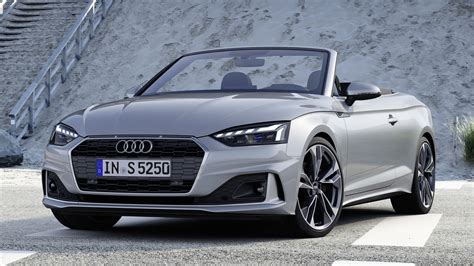 Download Car Silver Car Cabriolet Vehicle Audi A5 HD Wallpaper