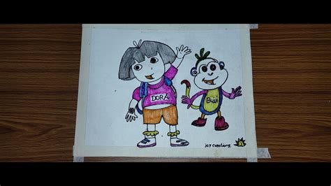 Dora bujji drawing for cartoon | Dora, Drawings, Cartoon