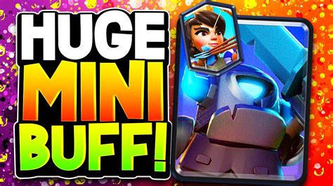 MINI PEKKA GOT A BUFF?!? THIS DECK WILL BE OP! - YouTube