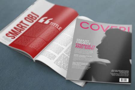 Download Free Magazine Mockup PSD - 4K Resolution | AnimHuT Creative Design Blog