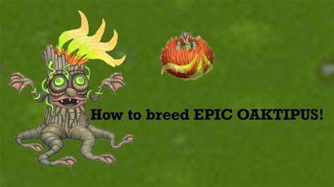 How to breed a oaktopus in my singing monsters