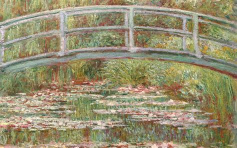 Calude Monet - Nympheas, Japanese Bridge | Monet water lilies, Water lily pond monet, Claude monet