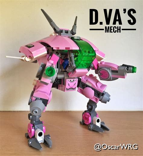 #LEGO #Overwatch #LEGOoverwatch #DVa #Mech | Dva mech, Lego, Overwatch