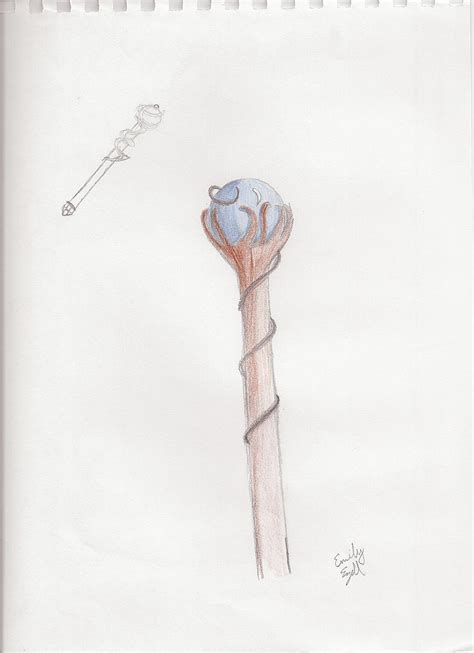 Wizard's staff by SolaraRose on DeviantArt